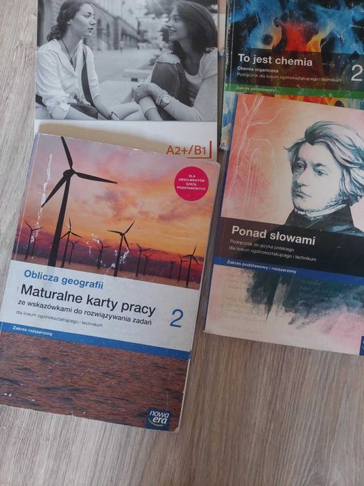 Podręczniki i ćwiczenia do 2 kl Liceum/Technikum