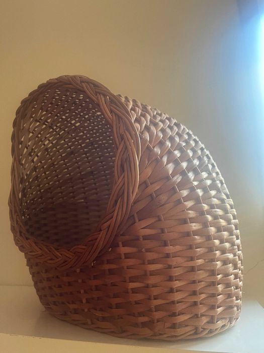 Cesta de Gato em vime