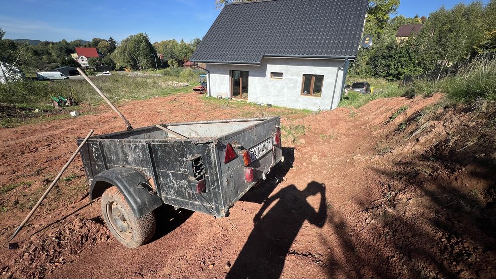 Przyczepka samochodowa sam