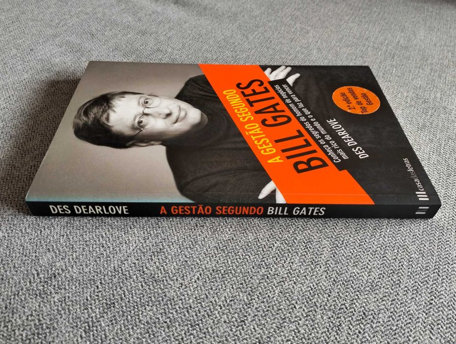 Livro "A gestão segundo Bill Gates" de Des Dearlove