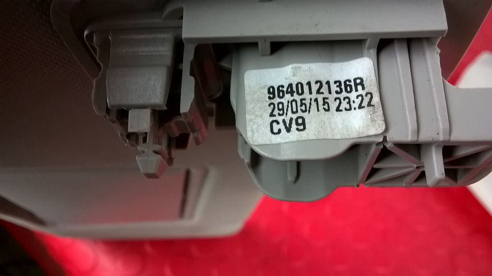 Pala do Sol (CONJUNTO) - RENAULT TWINGO III (BCM_, BCA_)