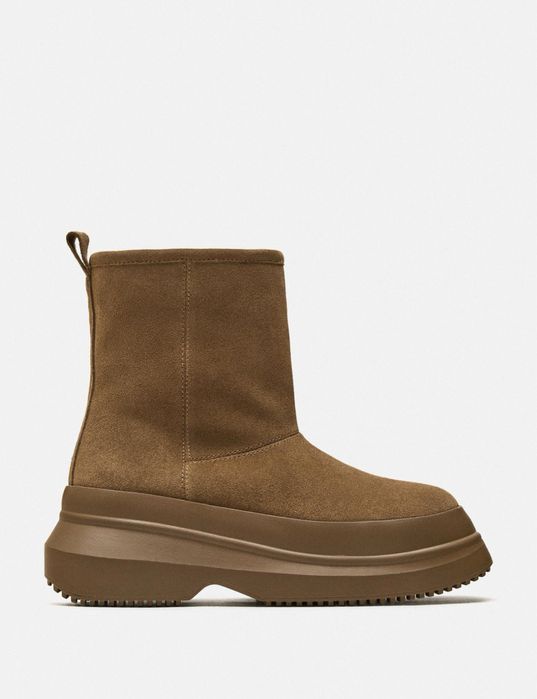 Стильні ботинки  угі ZARA