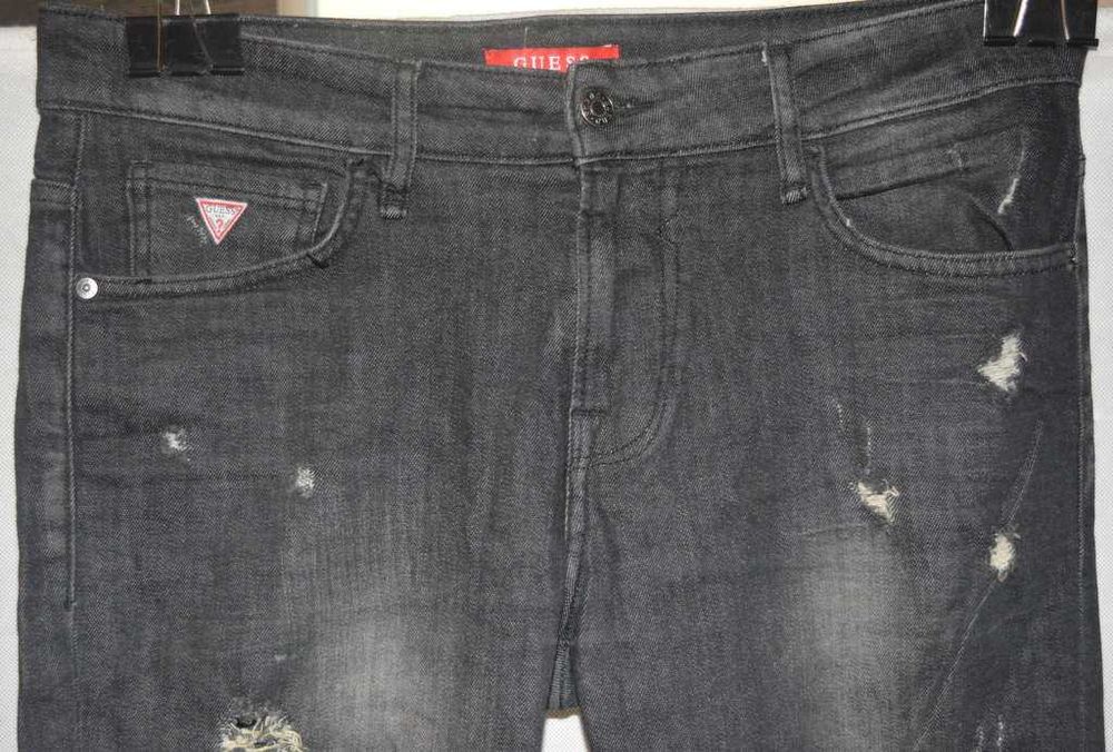 Jeansy z dziurami Guess 32 męskie