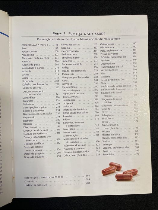 O poder curativo das vitaminas e dos minerais