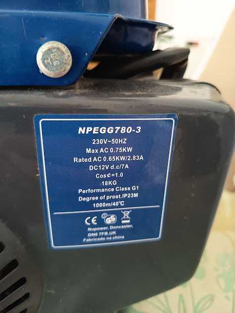 Vendo Gerador nupower EVOLUTION 0,75KW,