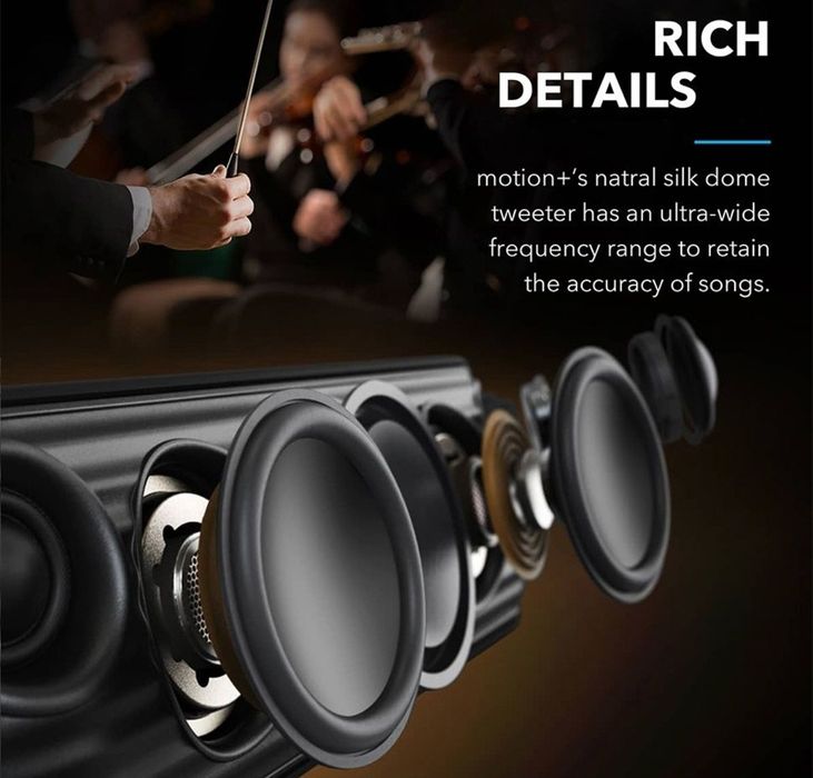 Колонка Anker Soundcore Motion+ aptxHD 2 ревізія plus