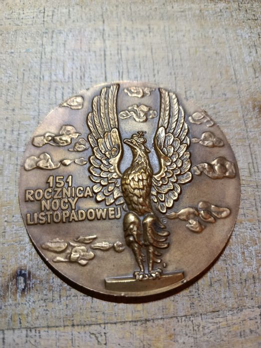Medal 151 Rocznica Nocy Listopadowej