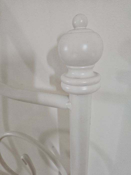 Łóżko metalowe Ikea  LEIRVIK 140x200