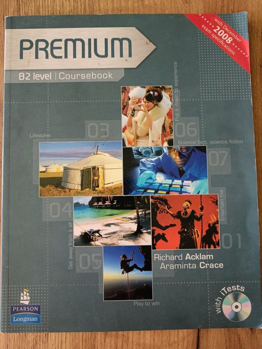 Premium B2 level Coursebook, Richard Acklam, Araminta Crace