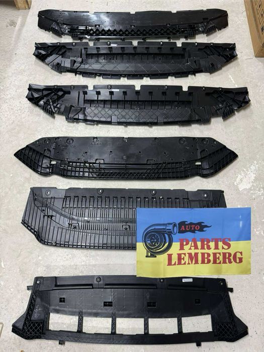 Audi Q5 Q3 Q7 A4 A6 A3 захист бампера плита спойлер Ауді