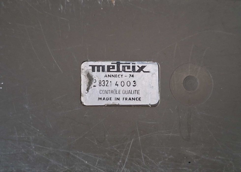 Multímetro vintage, Metrix MX153A, France
