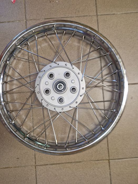 Nowe wycentrowane koło tyl wsk 125 b1 b3 kos gil Bąk lelek pl r18"