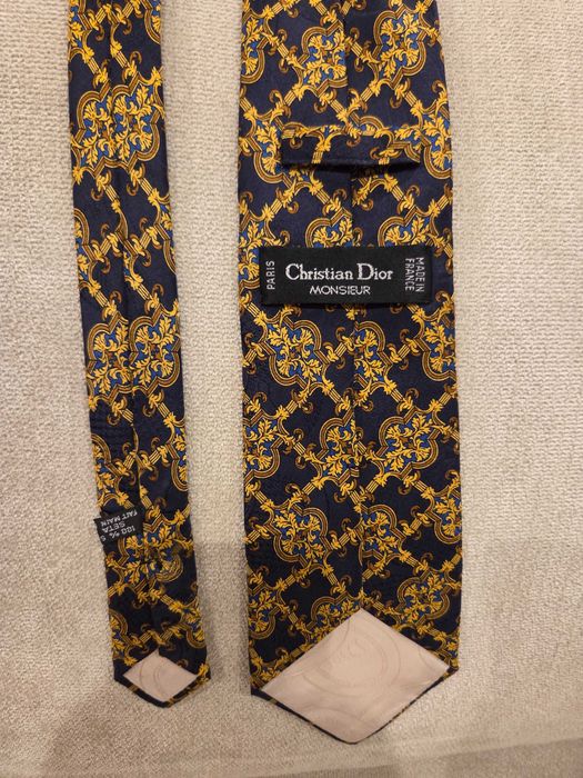 Gravatas Christian Dior Monsieur – 100% Seda – Made in France – Handmade