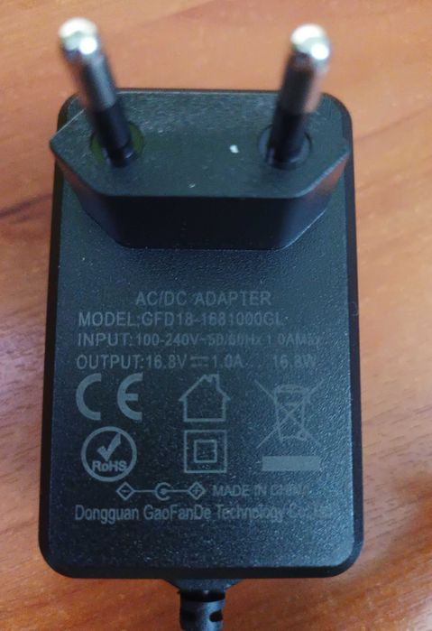 CARREGADOR Pistola Massagem Mebak 3