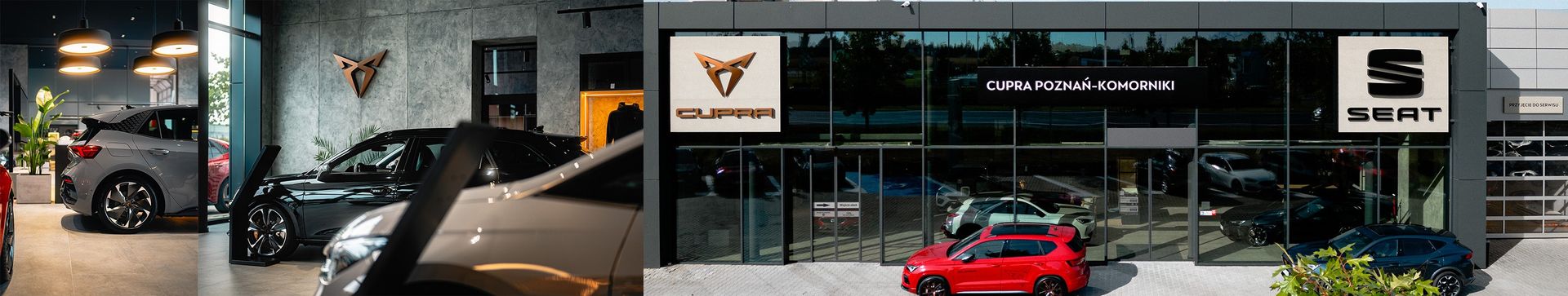 CUPRA Studio Poznań - Komorniki - Autoryzowany Dealer i Serwis top banner