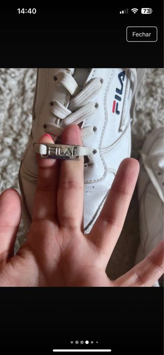 Sapatilhas FILA brancas