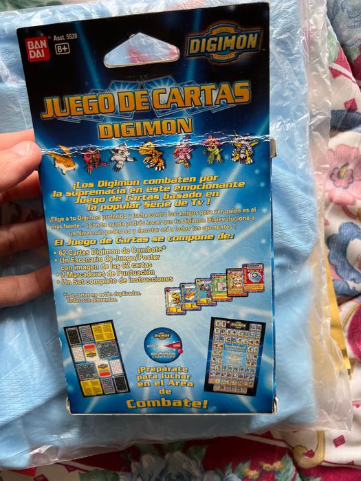Digimon cartas colecao espanhola versao como nova