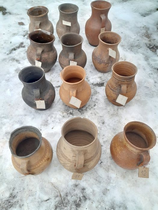 Горщики, глечики старовинні  глиняні