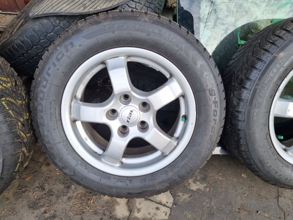 Alufelgi RIAL OPEL 5x110 ET49 6.5jx15 Astra 2 3 Meriva A Vectra B