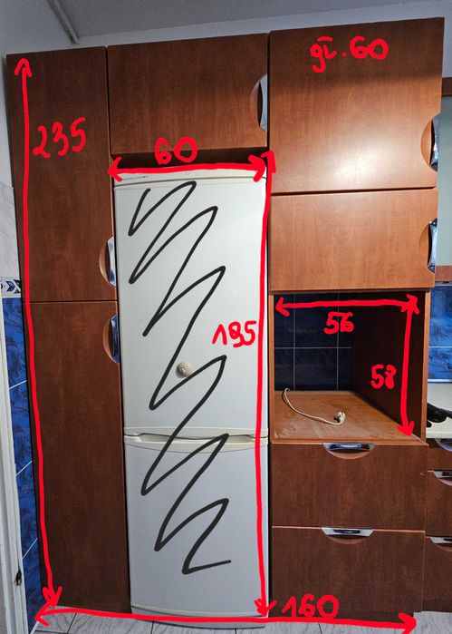 zestaw mebli kuchennych