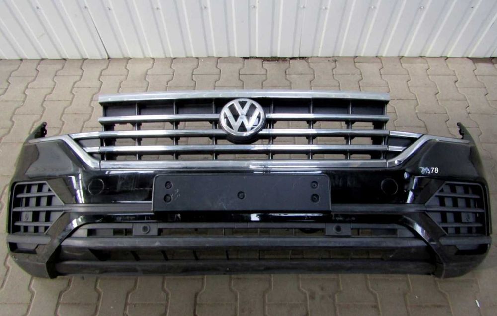 Бампер передній Volkswagen Touareg 3 CR R-line перед оригінал разборка