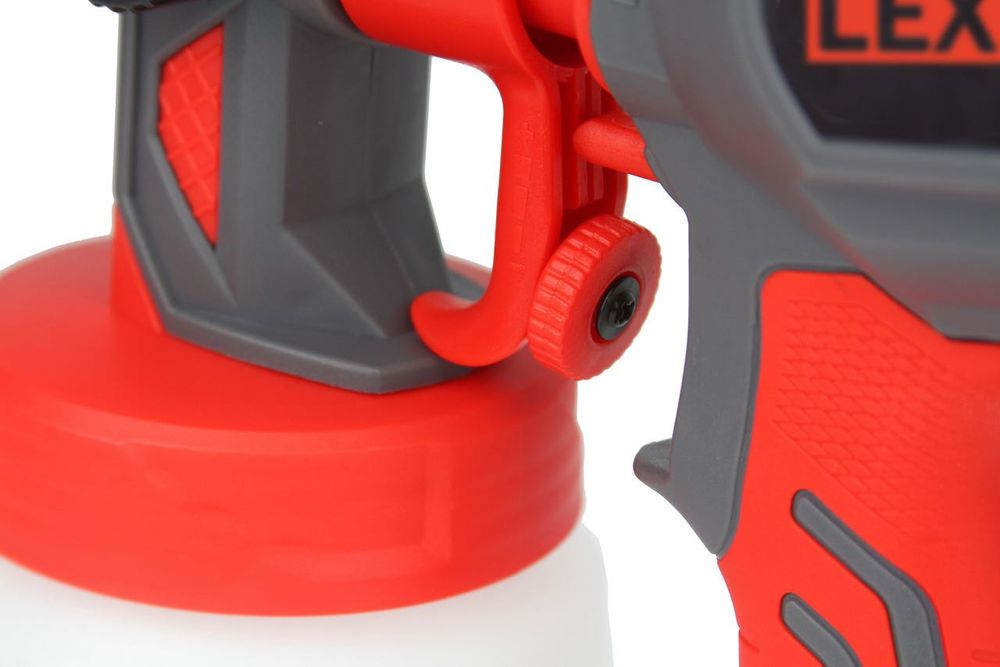 Краскопульт электрический LEX LXES01, краскораспылитель 550Вт