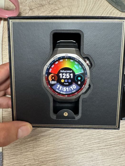 Huawei watch gt 5 pro tytan stan jak nowy