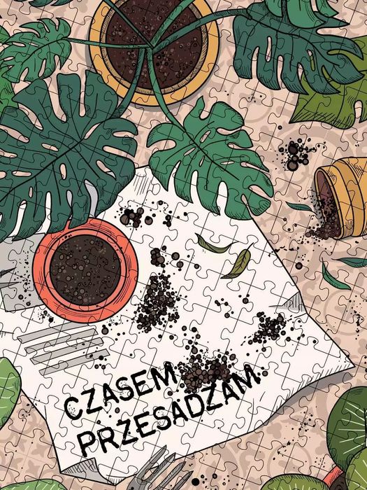 Puzzle 500 Czasem przesadzam. Nadwyraz.com. Nowy Produkt