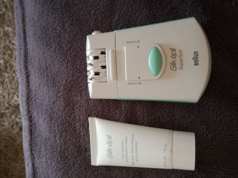 Maquina depilatória braun
