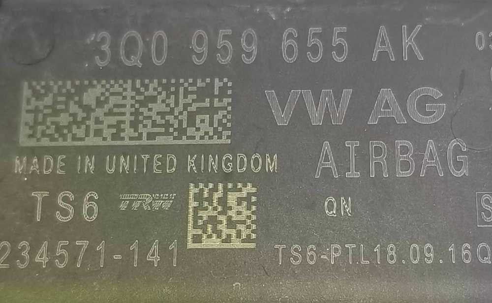Centralina Airbag 3Q0959655AK - SKODA OCTAVIA III