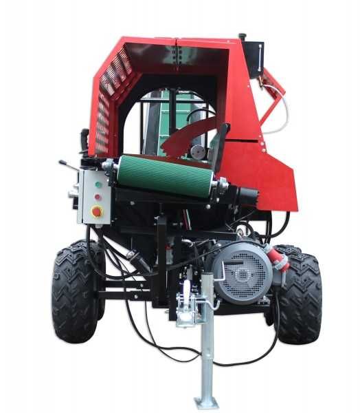 Automatyczna piło łuparka spalinowa mocna 30 ton 24KM mobilna joystick