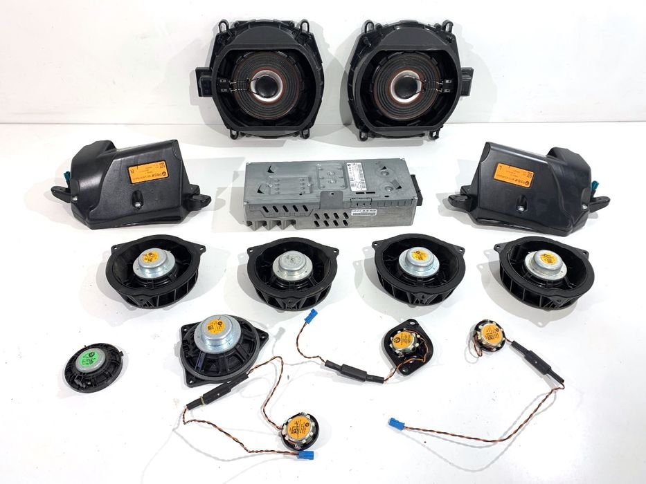GŁOŚNIKI KOMPLET BMW F16 9366164 SUV 14-19 AUDIO ZESTAW, MULTIMEDIA