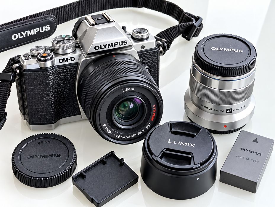 Olympus E-M10 zestaw