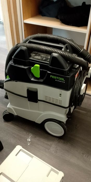 Festool Zestaw złożony z szlifierki przegubowej i odkurzacza PLANEX LH