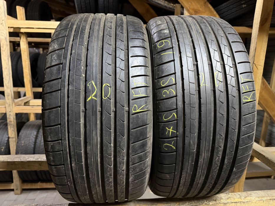 Шини літо 275/35R19 DUNLOP SP Sport Maxx GT RFT 2шт 7мм