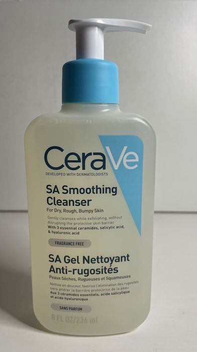 (42) CeraVe SA Smoothing Cleanser, wygładzający żel do mycia, 236ml