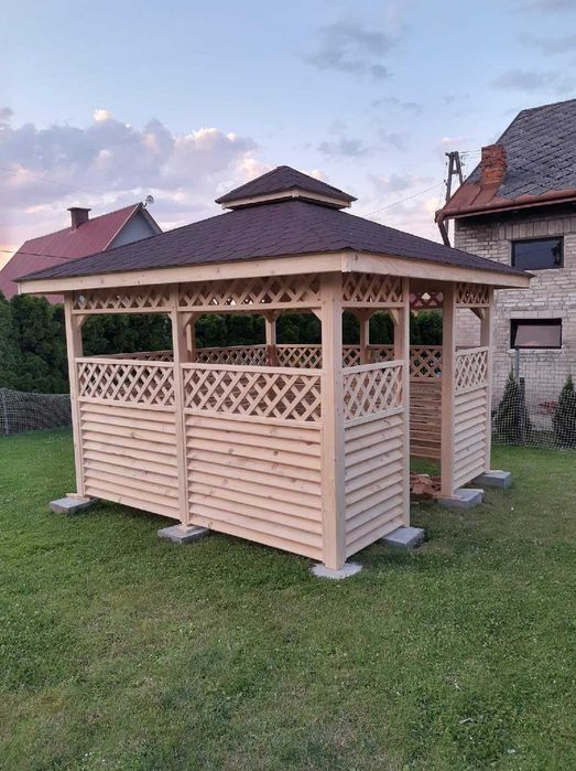 Altana, altanka, altana ogrodowa, drewniana