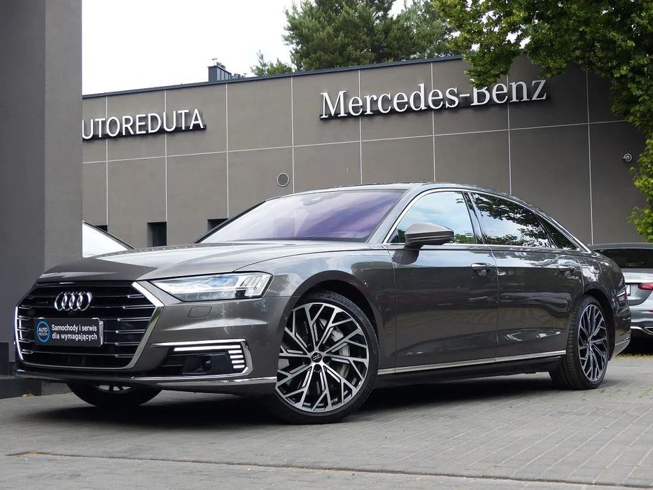 Audi A8 L 60 TFSIe Masaże Wentylacja Skrętna Oś Bang Olufsen Salon PL VAT 23%