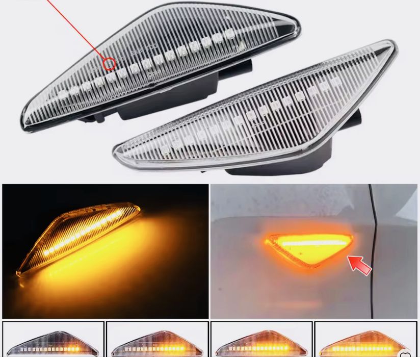 Led динамік Поворотник BMW X3 F25 X5 E70 X6 E71 E72 освітленМот