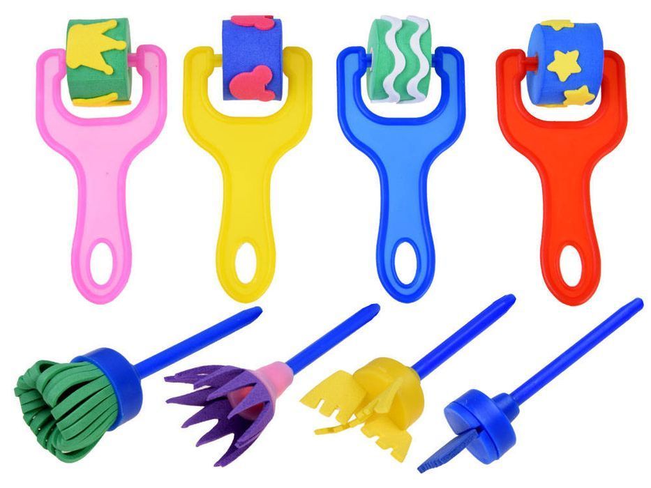 Fartuszek Do Malowania 27 El. Farby Pędzle Za4422