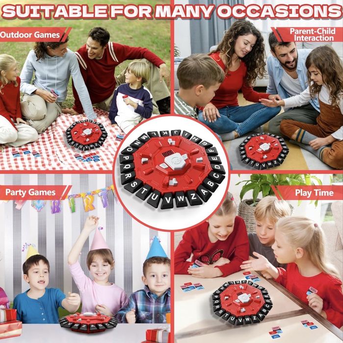 Настільна гра алфавіт англійською з таймером і двома режимами, Тік Так