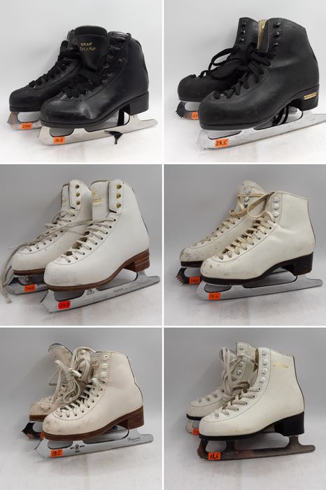 Професійні хокейні, фігурні ковзани.