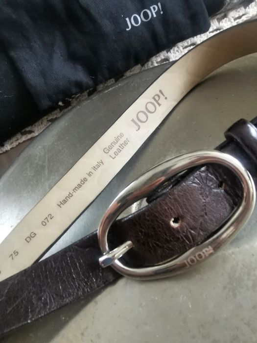 JOOP skórzany PASEK hand made
