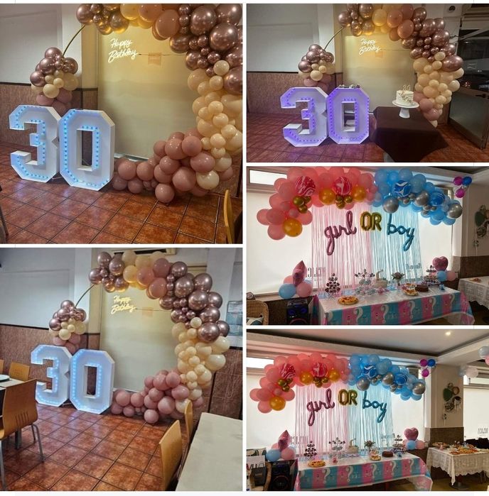 Decoração balões