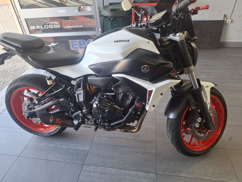 Yamaha MT07- 2017 de 35kw muitos extras.