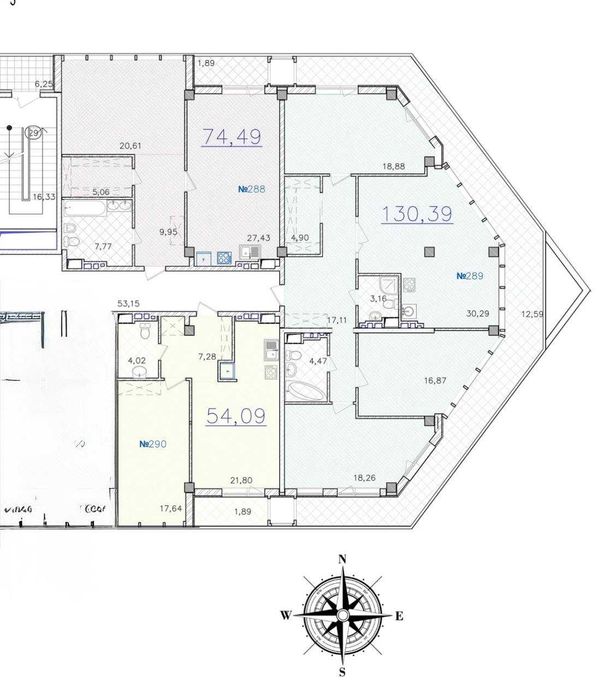 Квартира 259 м² с террасой и видом на море Французский бульвар/Гринвуд