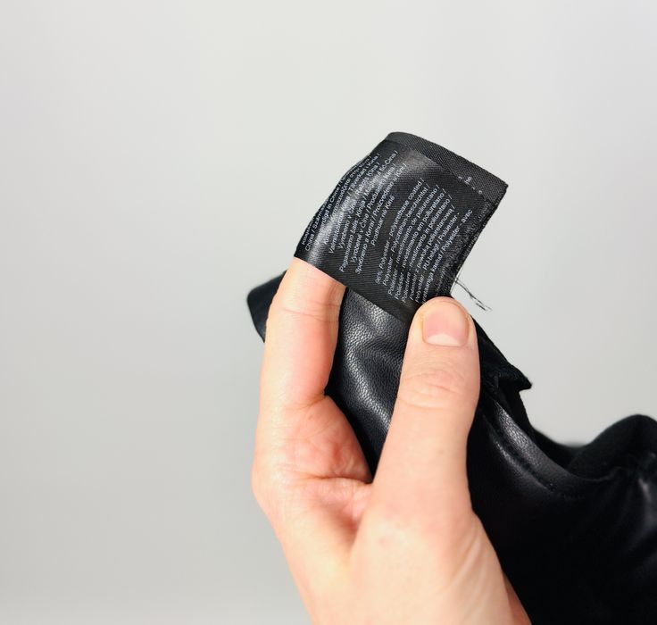 Czarne skórzane rurki z wysokim stanem M 38 Only