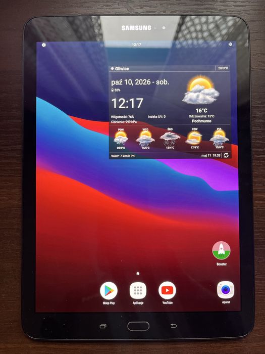 tablet Samsung tab S2 AMOLED 9,7 cali Android 11 3/16gb pamięci  YouTube bez reklam