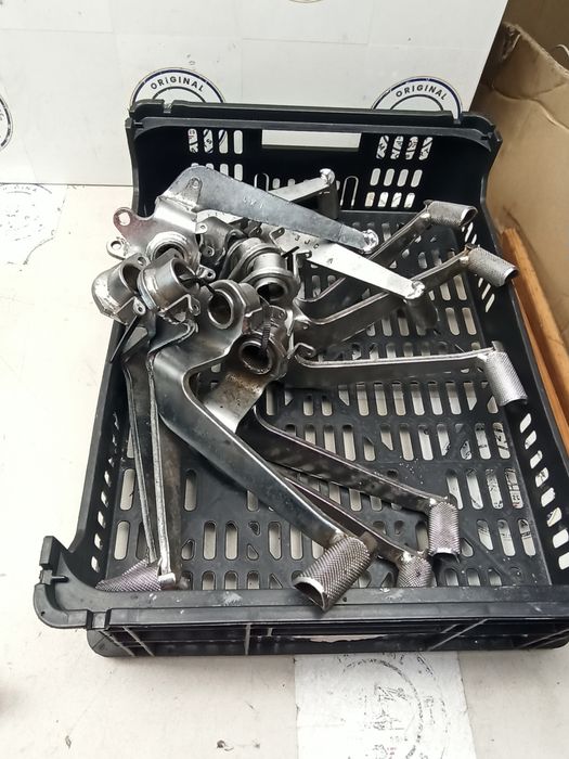 Pedais mudanças, travão moto