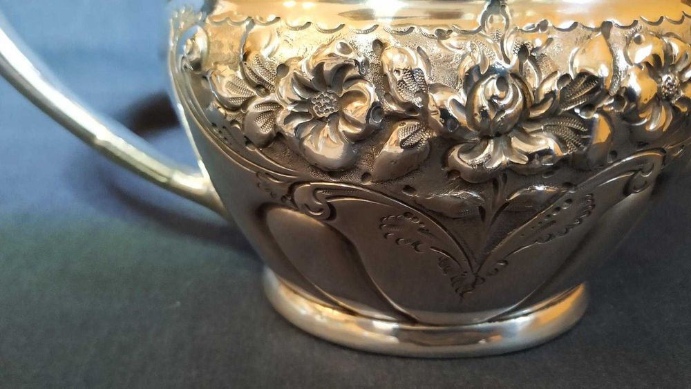 Zabytkowy Posrebrzony Czajnik BRIDDON BROS SHEFFIELD 1908r z Dedykacją